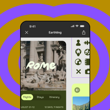 Mobile App Icon and Mockup Example