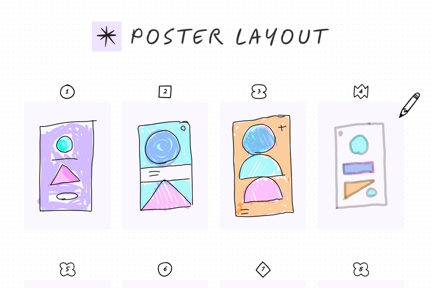 A brainstorming template that gives teams 8 minutes to sketch, collaborate, and vote